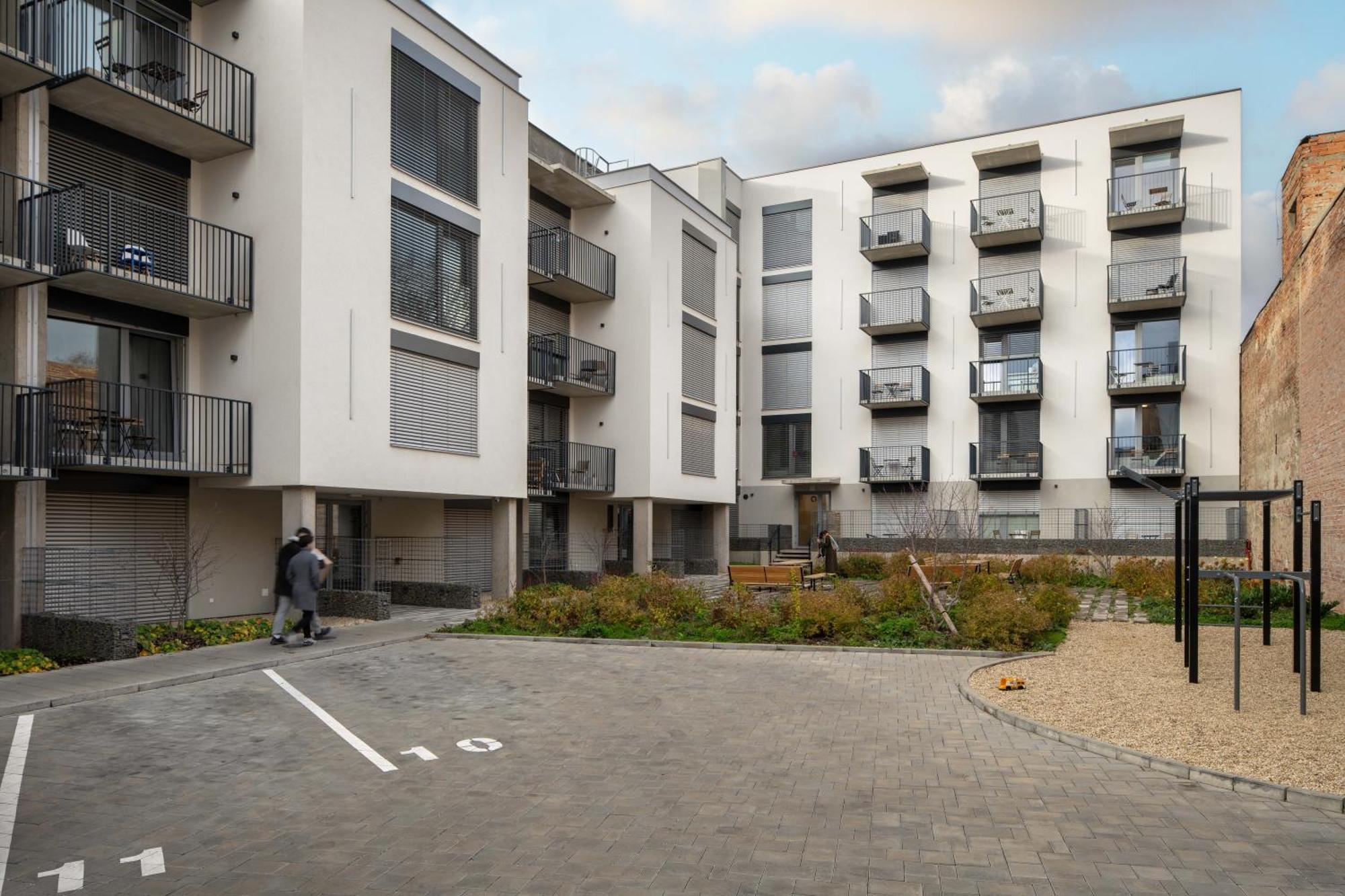 Celestial Apartments Brünn Exterior foto